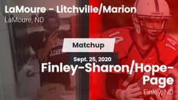 Matchup: LaMoure vs. Finley-Sharon/Hope-Page  2020
