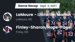 Recap: LaMoure - Litchville/Marion vs. Finley-Sharon/Hope-Page  2021