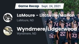 Recap: LaMoure - Litchville/Marion vs. Wyndmere/Lidgerwood  2021