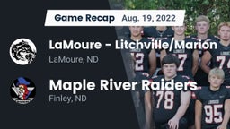 Recap: LaMoure - Litchville/Marion vs. Maple River Raiders 2022