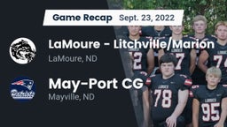 Recap: LaMoure - Litchville/Marion vs. May-Port CG  2022
