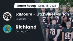 Recap: LaMoure - Litchville/Marion vs. Richland  2023