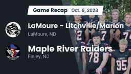 Recap: LaMoure - Litchville/Marion vs. Maple River Raiders 2023