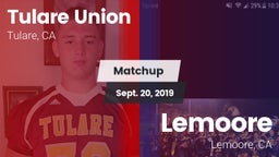Matchup: Tulare Union vs. Lemoore 2019