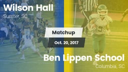 Matchup: Wilson Hall vs. Ben Lippen School 2017