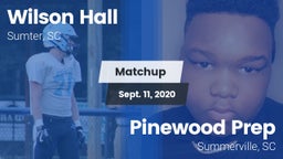 Matchup: Wilson Hall vs. Pinewood Prep  2020