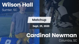 Matchup: Wilson Hall vs. Cardinal Newman  2020