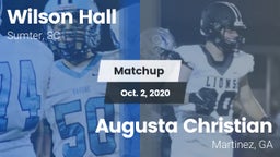 Matchup: Wilson Hall vs. Augusta Christian  2020