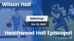 Matchup: Wilson Hall vs. Heathwood Hall Episcopal  2020