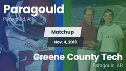 Matchup: Paragould vs. Greene County Tech  2016