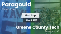 Matchup: Paragould vs. Greene County Tech  2018