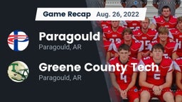 Recap: Paragould  vs. Greene County Tech  2022