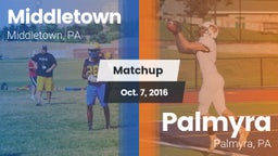 Matchup: Middletown vs. Palmyra  2016