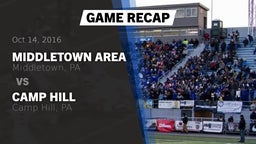 Recap: Middletown Area  vs. Camp Hill  2016