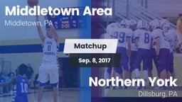 Matchup: Middletown Area vs. Northern York  2017