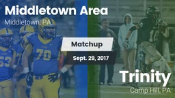 Matchup: Middletown Area vs. Trinity  2017