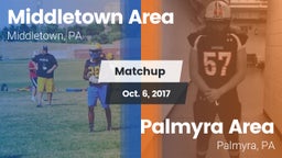 Matchup: Middletown Area vs. Palmyra Area  2017
