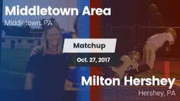 Matchup: Middletown Area vs. Milton Hershey  2017