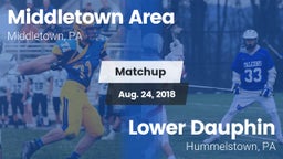 Matchup: Middletown Area vs. Lower Dauphin  2018