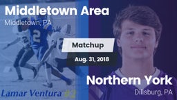 Matchup: Middletown Area vs. Northern York  2018