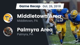 Recap: Middletown Area  vs. Palmyra Area  2018