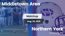 Matchup: Middletown Area vs. Northern York  2019