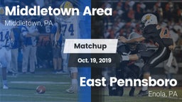 Matchup: Middletown Area vs. East Pennsboro  2019