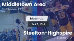 Matchup: Middletown Area vs. Steelton-Highspire  2020
