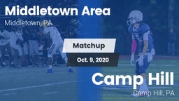 Matchup: Middletown Area vs. Camp Hill  2020