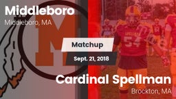 Matchup: Middleboro vs. Cardinal Spellman  2018