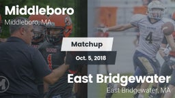 Matchup: Middleboro vs. East Bridgewater  2018