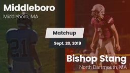 Matchup: Middleboro vs. Bishop Stang  2019