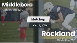 Matchup: Middleboro vs. Rockland   2019