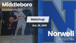 Matchup: Middleboro vs. Norwell  2019