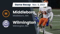 Recap: Middleboro  vs. Wilmington  2021