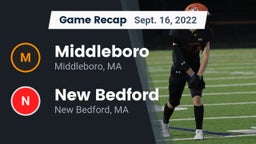 Recap: Middleboro  vs. New Bedford  2022