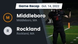 Recap: Middleboro  vs. Rockland   2022