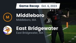 Recap: Middleboro  vs. East Bridgewater  2023