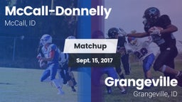 Matchup: McCall-Donnelly vs. Grangeville  2017