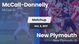 Matchup: McCall-Donnelly vs. New Plymouth  2017