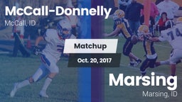 Matchup: McCall-Donnelly vs. Marsing  2017