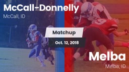 Matchup: McCall-Donnelly vs. Melba  2018