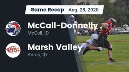 Recap: McCall-Donnelly  vs. Marsh Valley  2020