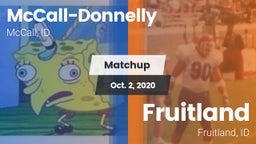 Matchup: McCall-Donnelly vs. Fruitland  2020