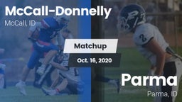 Matchup: McCall-Donnelly vs. Parma  2020