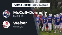 Recap: McCall-Donnelly  vs. Weiser  2023
