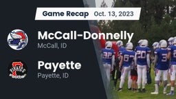 Recap: McCall-Donnelly  vs. Payette  2023