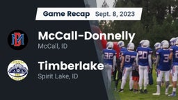 Recap: McCall-Donnelly  vs. Timberlake  2023