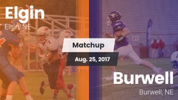 Matchup: Elgin vs. Burwell  2017