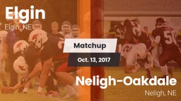 Matchup: Elgin vs. Neligh-Oakdale  2017